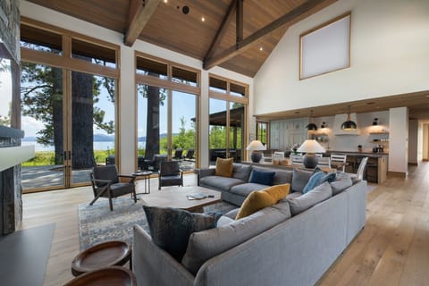 Views of Lake Tahoe from all the main living spaces