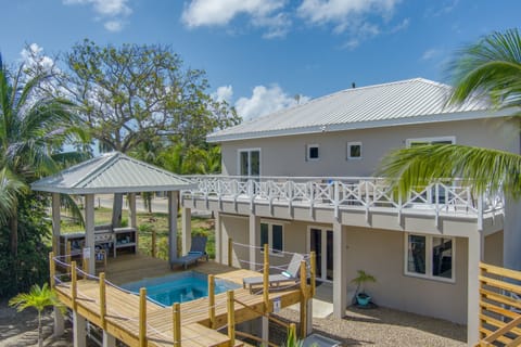 Shared Pool and BBQ area, requires stairs