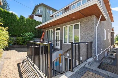 Entrance: Step into your adventure with a stylish entrance and lush greenery all around!