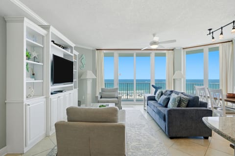 Lighthouse 418- Imagine unwinding on a plush sofa with stunning oceanfront views framing every moment. Your coastal retreat awaits with breezy elegance, comfortable seating, and a soothing palette that mirrors the sea.