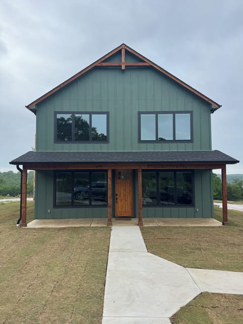 Front view facing west