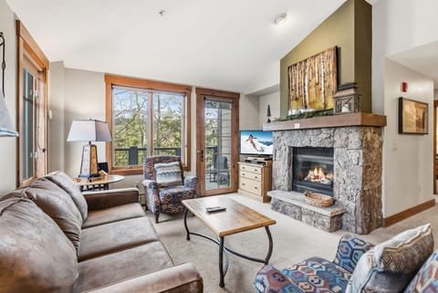 Living Room Fireplace view