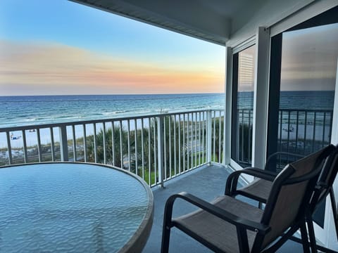 This condo has GULF FRONT views on the top floor. 