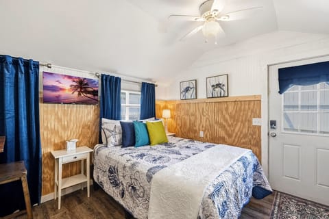 Comfortable Queen Bed Accommodations!