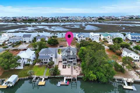 Exterior - Back, Overlooking the Canal & Ocean