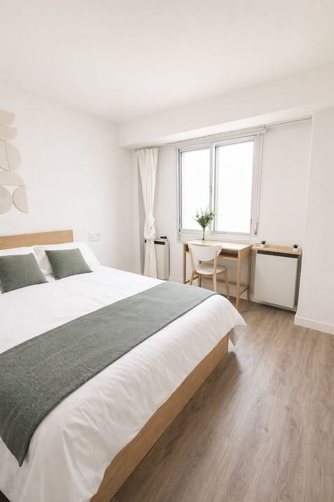 Double Room | Premium bedding, down comforters, desk, laptop workspace