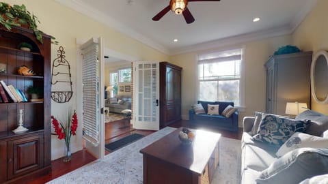 This is the main living room area of the home