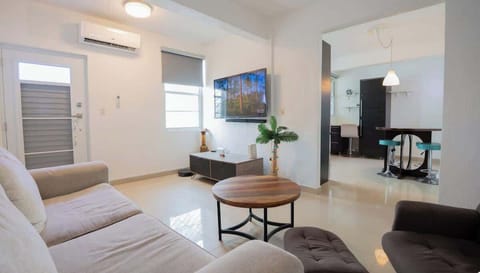 Settle into a spacious lounge with room to stream, chat, or recharge.