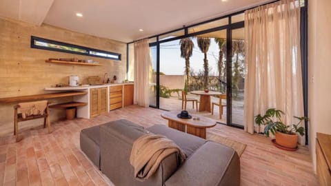 Luxury Double Room, Patio, Garden View | Living area | Flat-screen TV