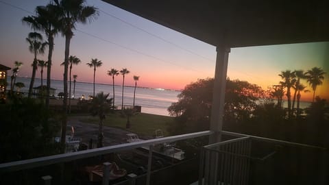 Picture taken from 2rd Floor balcony facing South West late evening