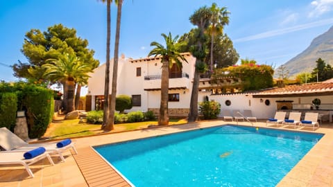 Terrace and pool