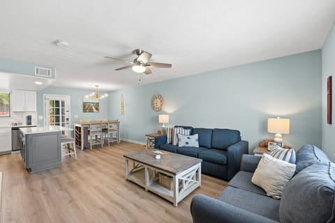 Living Room with Queen Sleeper Sofa