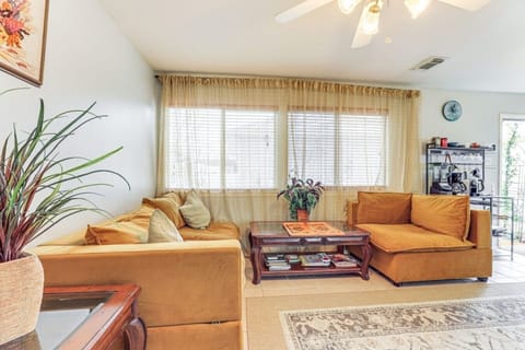 Living Room | Sectional Sofa | Coffee Table & Window Light
