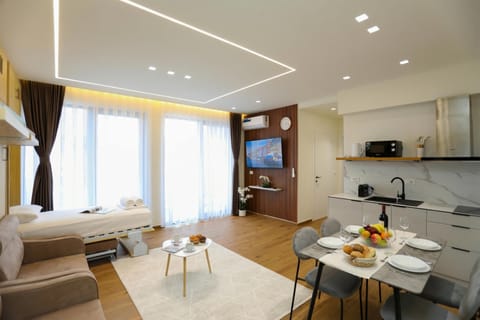 Living and dining room