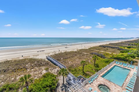 Expansive Oceanfront View From Spacious Balcony