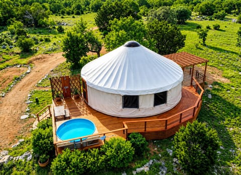 Limestone Reserve Luxury Yurt Rental Marble Falls Texas