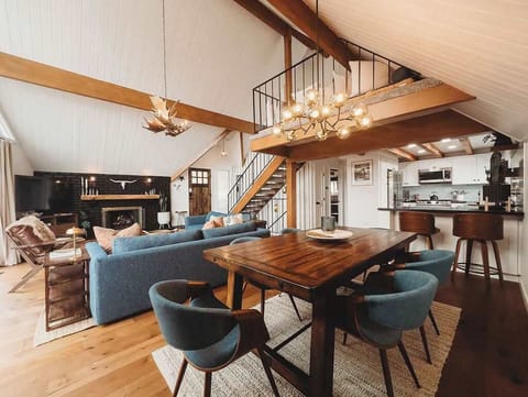 This living room is located on the main level.
