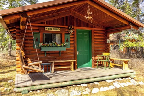 Birdsong log cabin