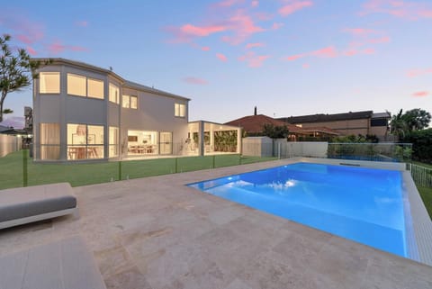 Twilight pool