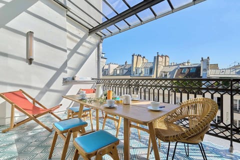 Terrace aménagée