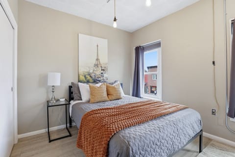 Unwind in a comfortable bedroom with soft textures and a welcoming feel.