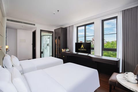 Premium Twin Room | Minibar (some free items), in-room safe, travel crib, WiFi (free)