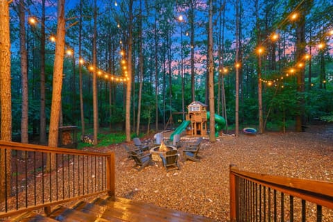 Peaceful, private, yet still close to all the main attractions - with fun amenities inside and out!