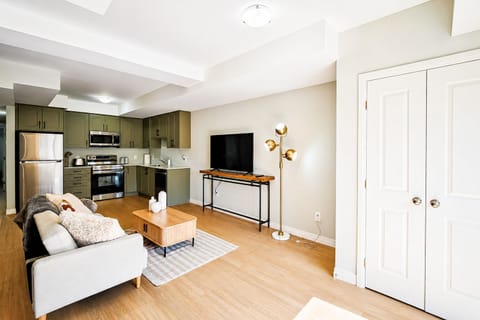 Living area with TV and Couch