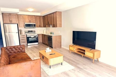 Living room with couch and TV