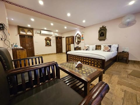 Deluxe Double or Twin Room, Balcony, Mountain View | In-room safe, desk, laptop workspace, soundproofing