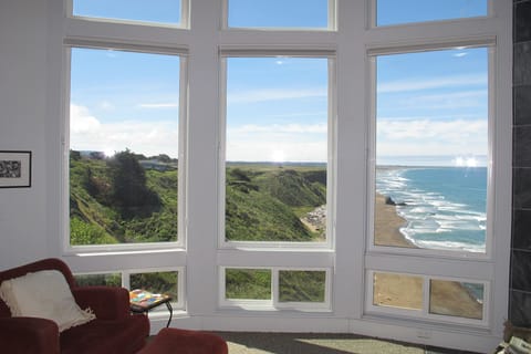 Beach view from Living Room