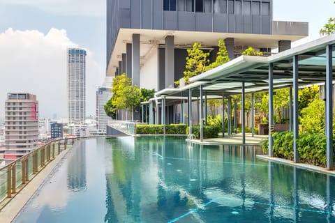 Rooftop pool