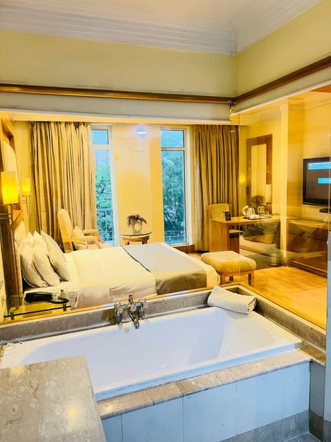 In-room safe, desk, laptop workspace, blackout drapes