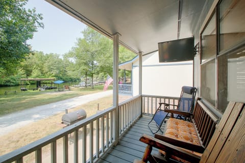 Furnished Porch | Water Views