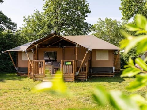 Luxury tent with veranda