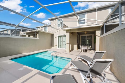 Private outdoor pool perfect for relaxing and enjoying the Florida sunshine.