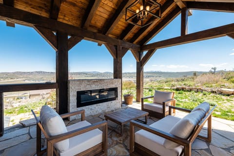 Main level front patio