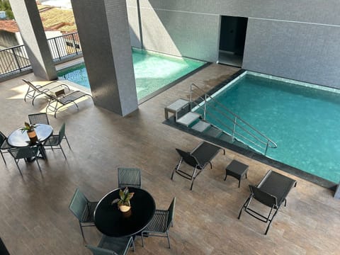 Economy Studio, 1 Double Bed, Non Smoking, Microwave | Pool | 2 indoor pools, sun loungers