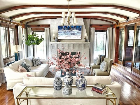 Relax, lounge, or entertain in the very cozy living room.