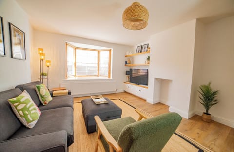 Living room with TV