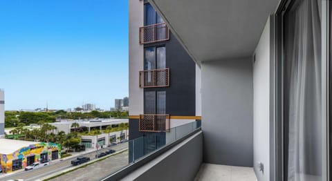 Apartment and balcony views 