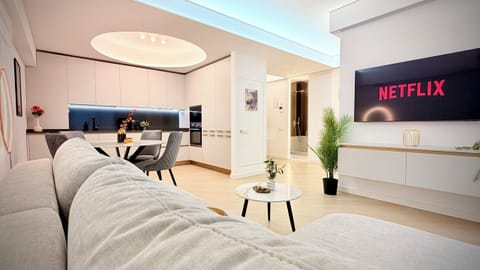 Luxury Apartment, 2 Bedrooms, Non Smoking, City View | Blackout drapes, iron/ironing board, free WiFi, bed sheets