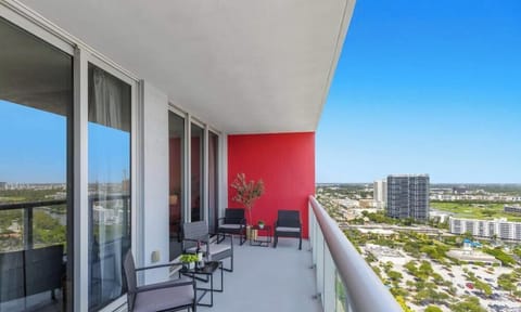Apartment and balcony views 