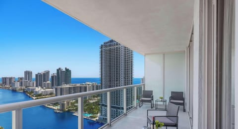 Apartment and balcony views