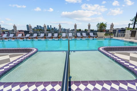 Rooftop pool