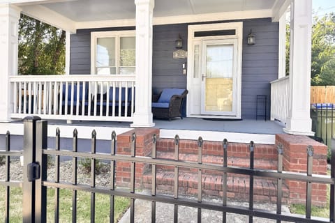 Adorable bungalow with cute front porch to have your morning coffee.