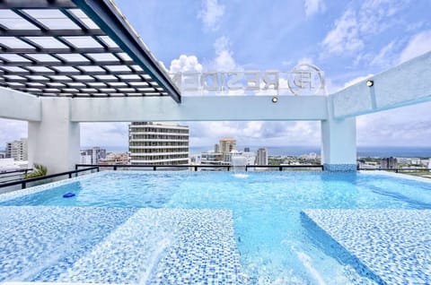 Pool with City View