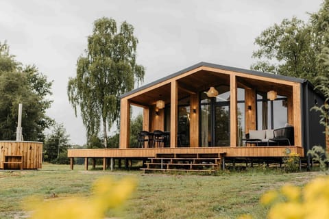 Vacation rental with a hot tub