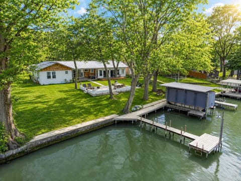 Experience unmatched tranquility at our lakefront retreat on Lake McQueeney