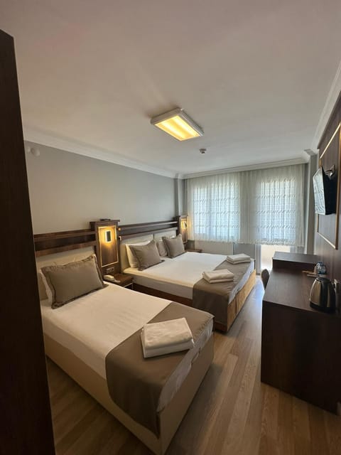 Comfort Triple Room, Balcony, City View | View from room